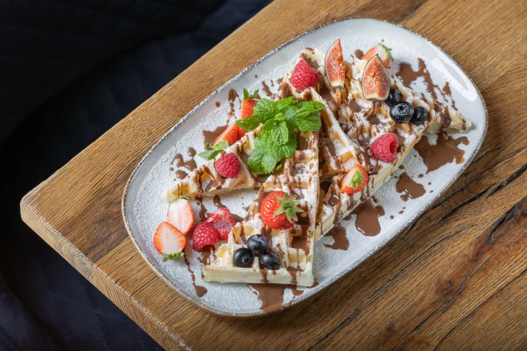 Domáce Ovocné Wafle